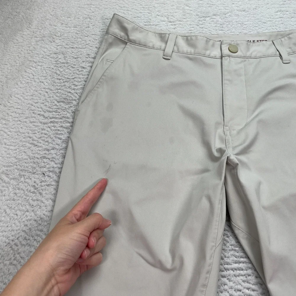 Rhone Commuter Pants 33x29 Straight Fit Performance Stretch 100532‎ Stains